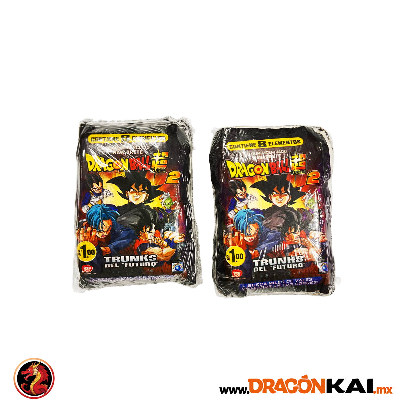 Álbum Dragon Ball Super 2: Trunks del futuro (Navarrete)+ 50 sobres sellados