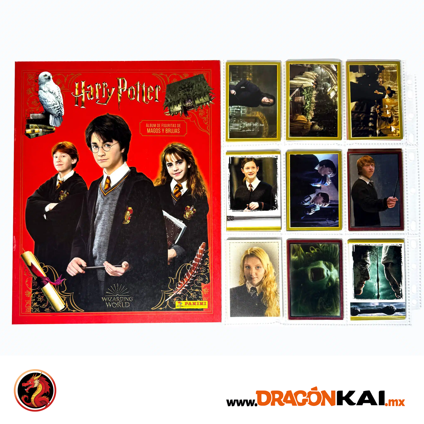 Álbum Harry Potter (Panini 2021) + Set completo a pegar