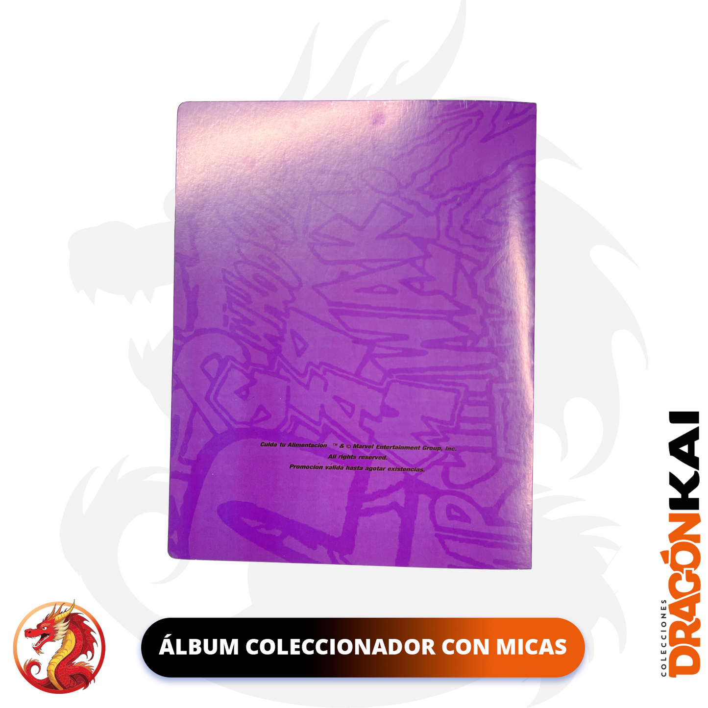 Coleccionador Pepsicards Marvel + Micas (NO TARJETAS)