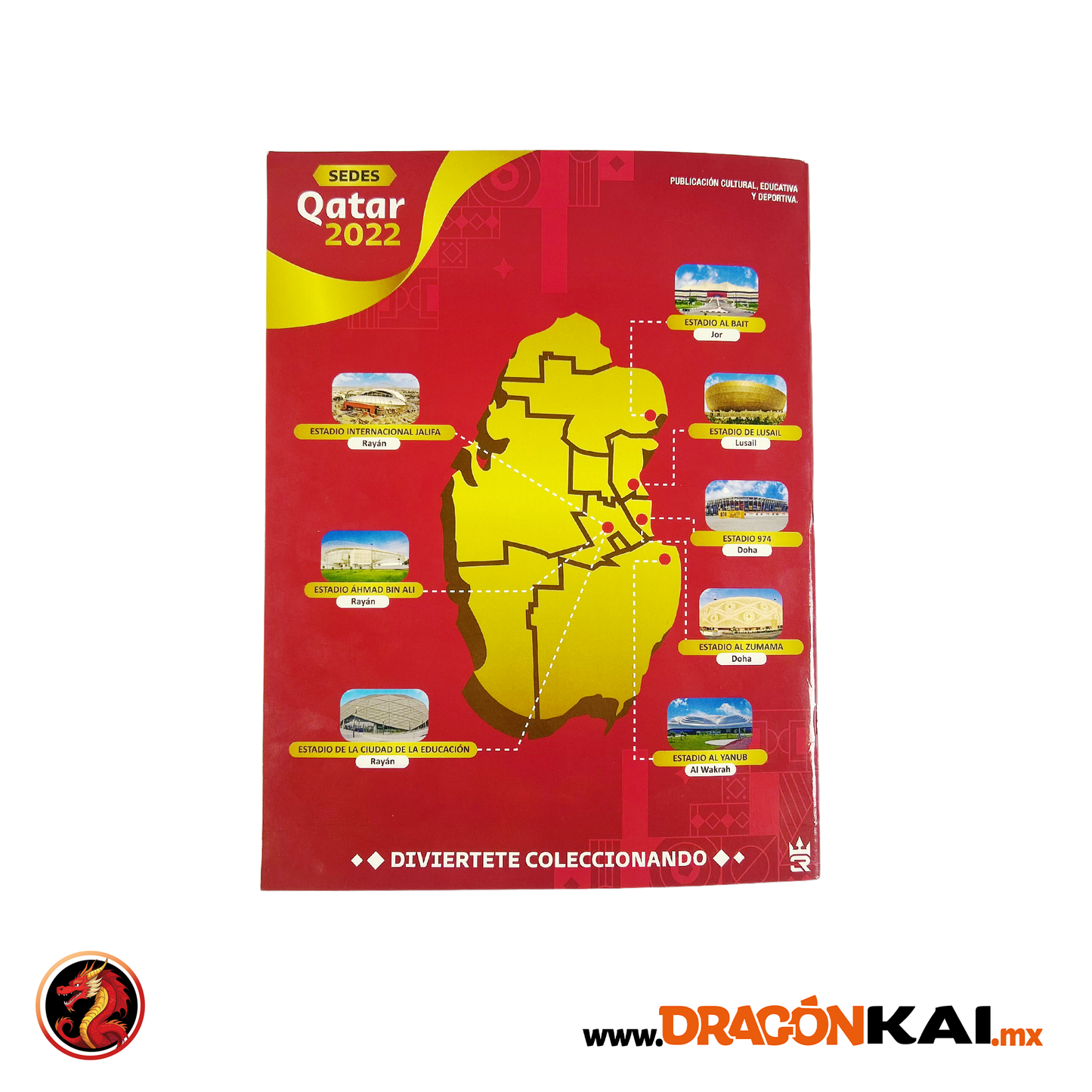 Álbum Qatar 2022 (Editorial 3 Reyes) + Set completo a pegar