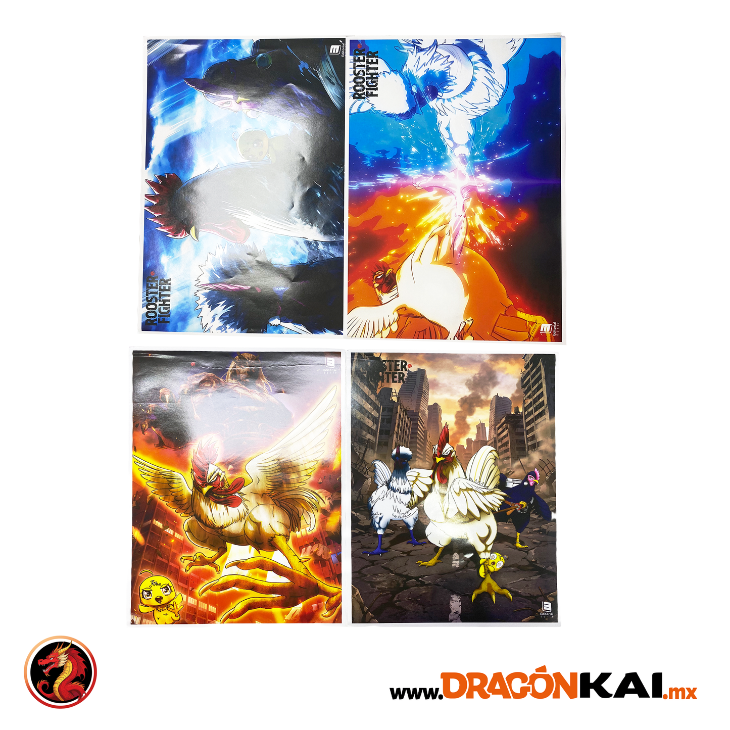 Álbum Rooster Fighter + Set completo a pegar