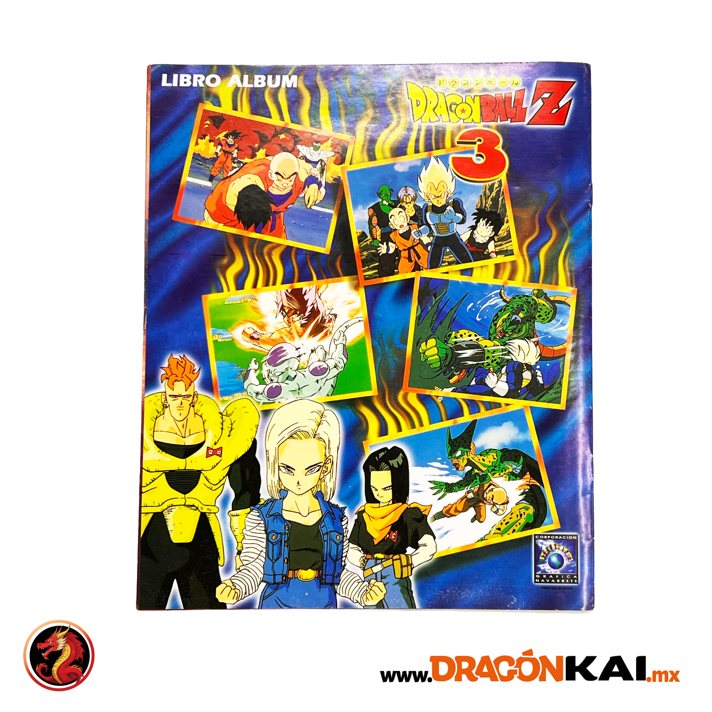 Álbum Dragon Ball Z3 (Original Navarrete) + Set completo a pegar