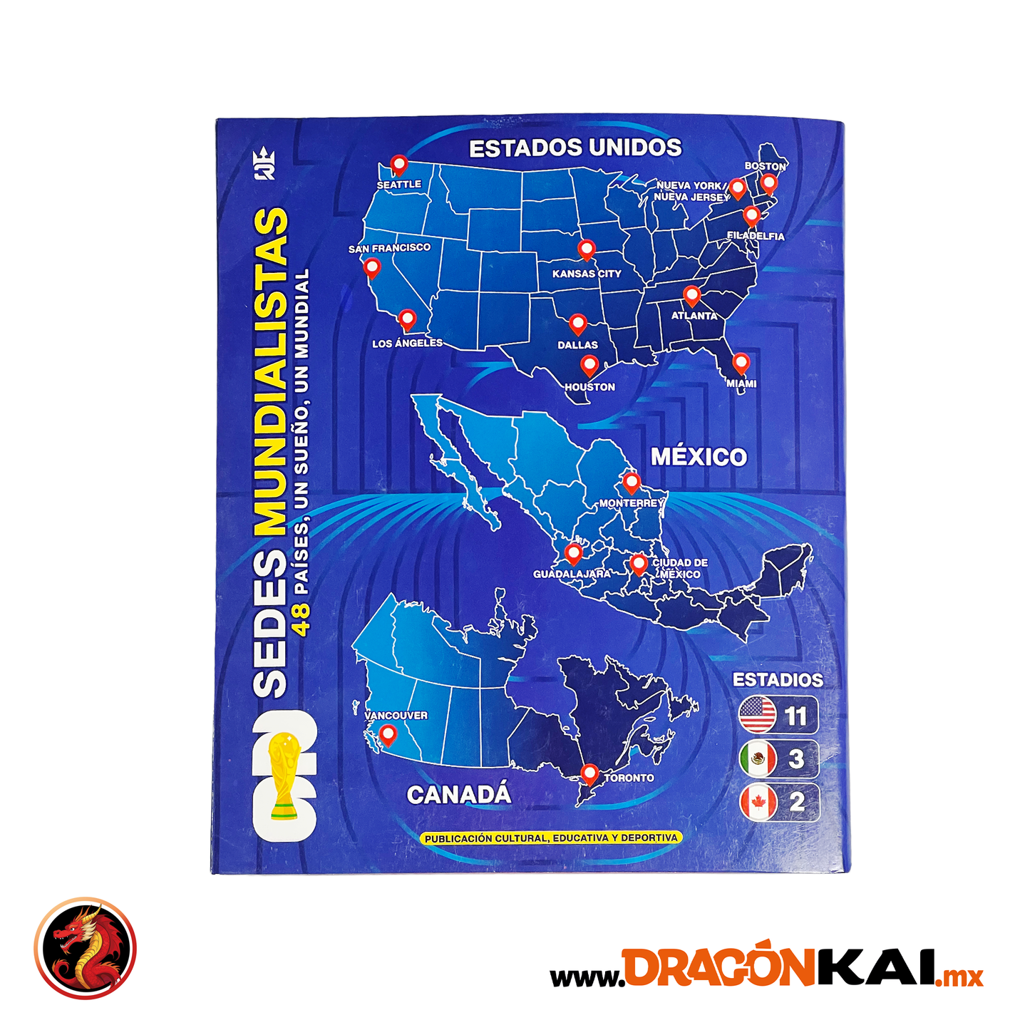 Album Copa del Mundo 2026 (Editorial 3 Reyes) + Set completo a pegar