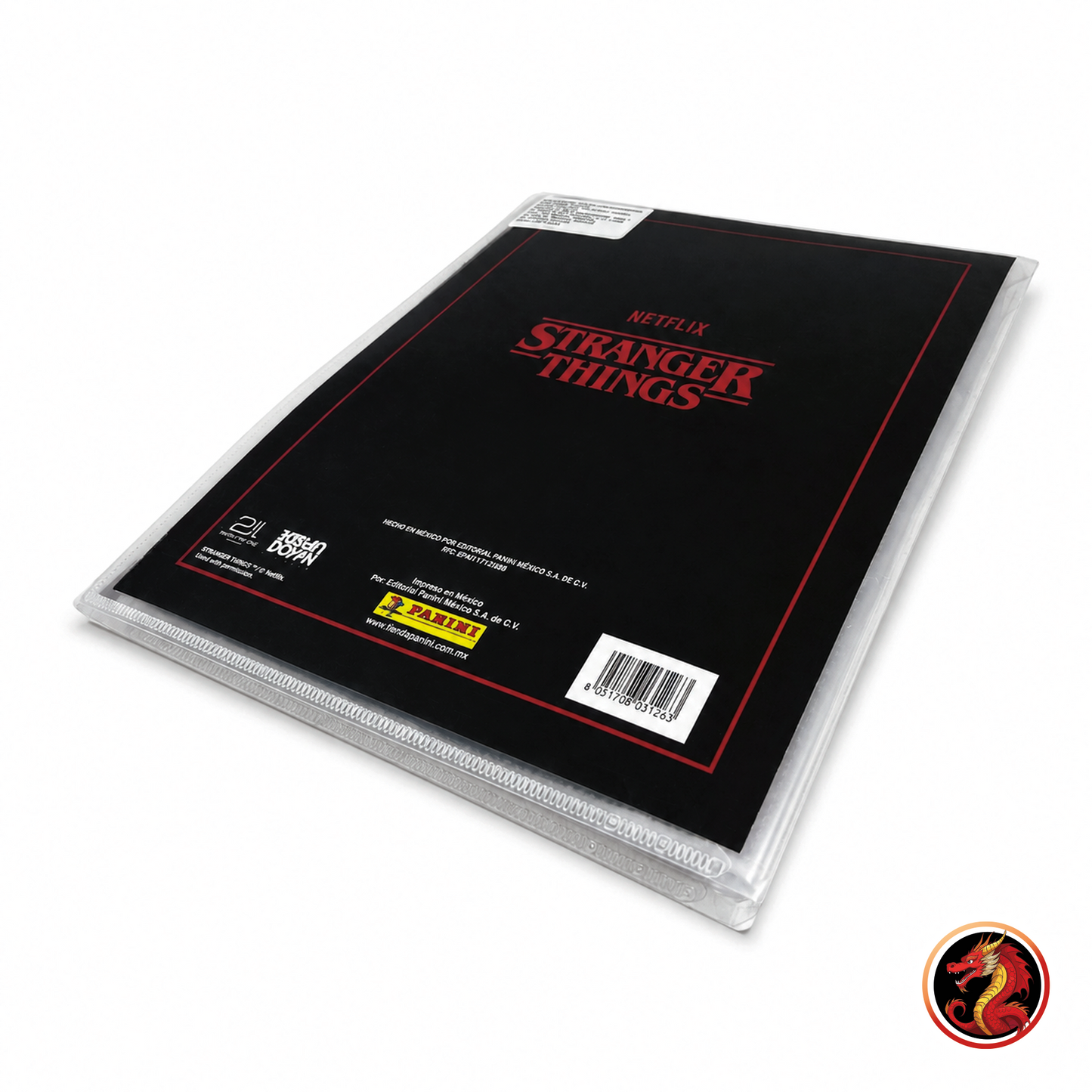 Colección completa de tarjetas Stranger Things + Coleccionador (Panini 2026)