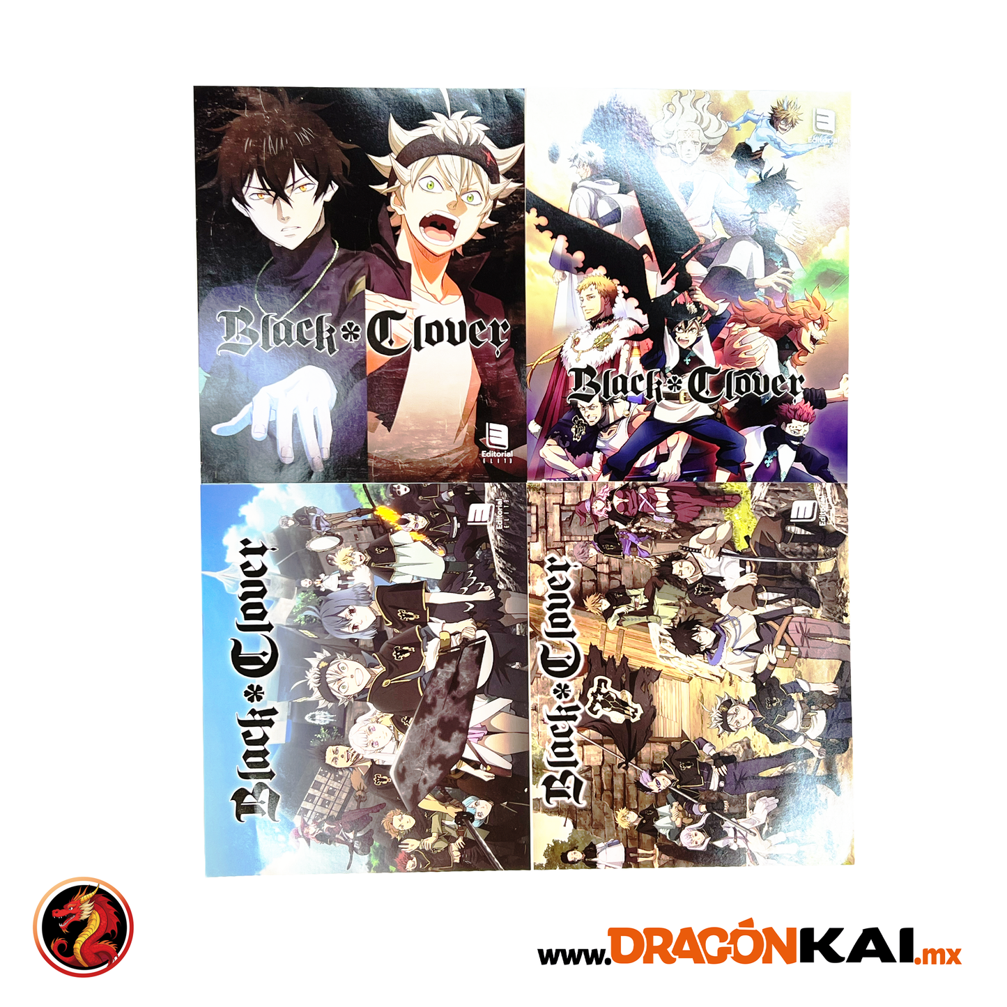 Álbum Black Clover + Set completo a pegar