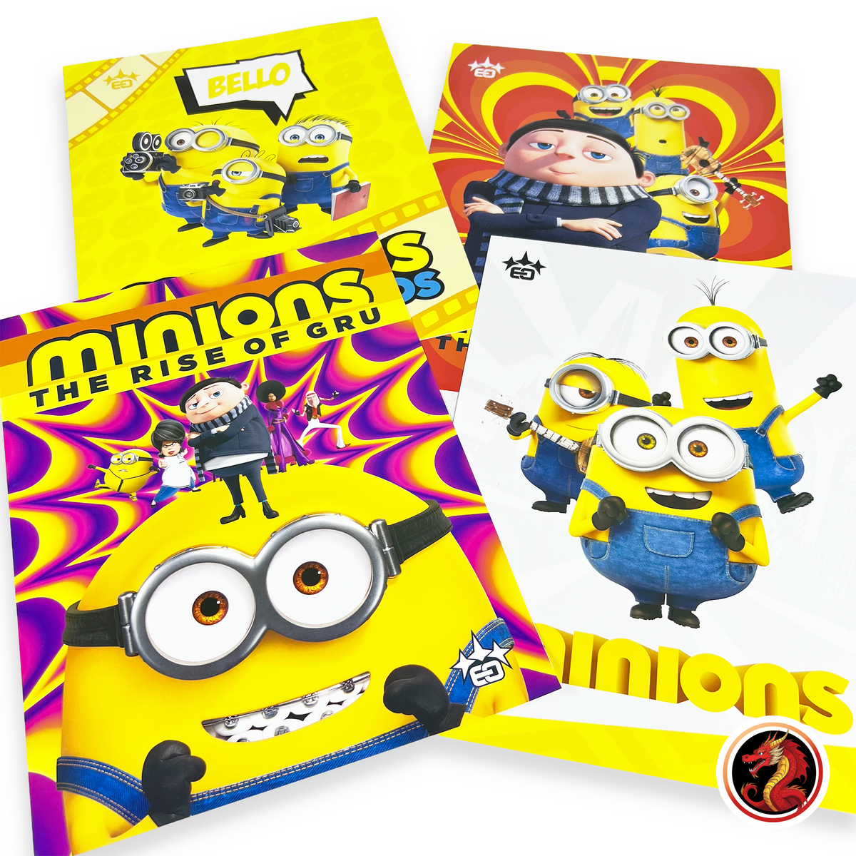 Álbum Minions y Monstruos + Set completo