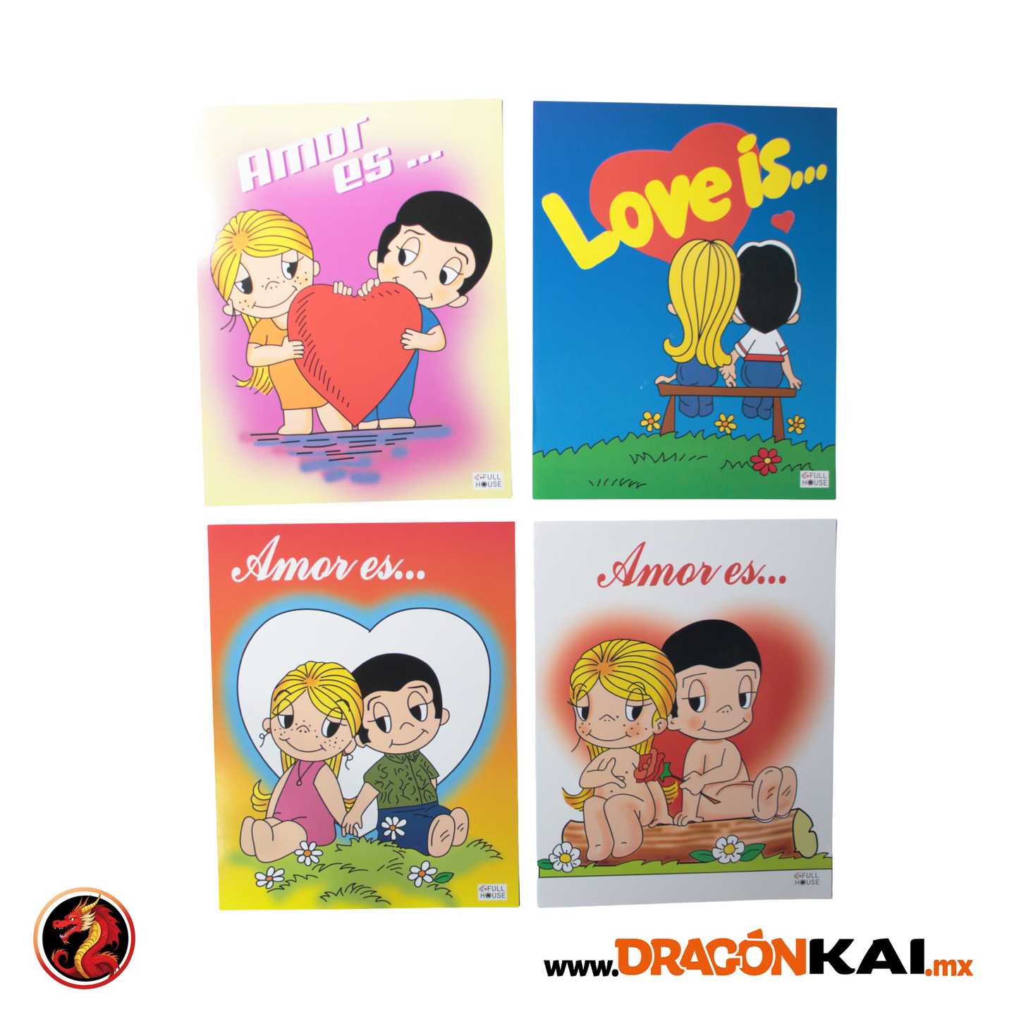 Álbum Amor es (Re. Navarrete) + Set completo a pegar