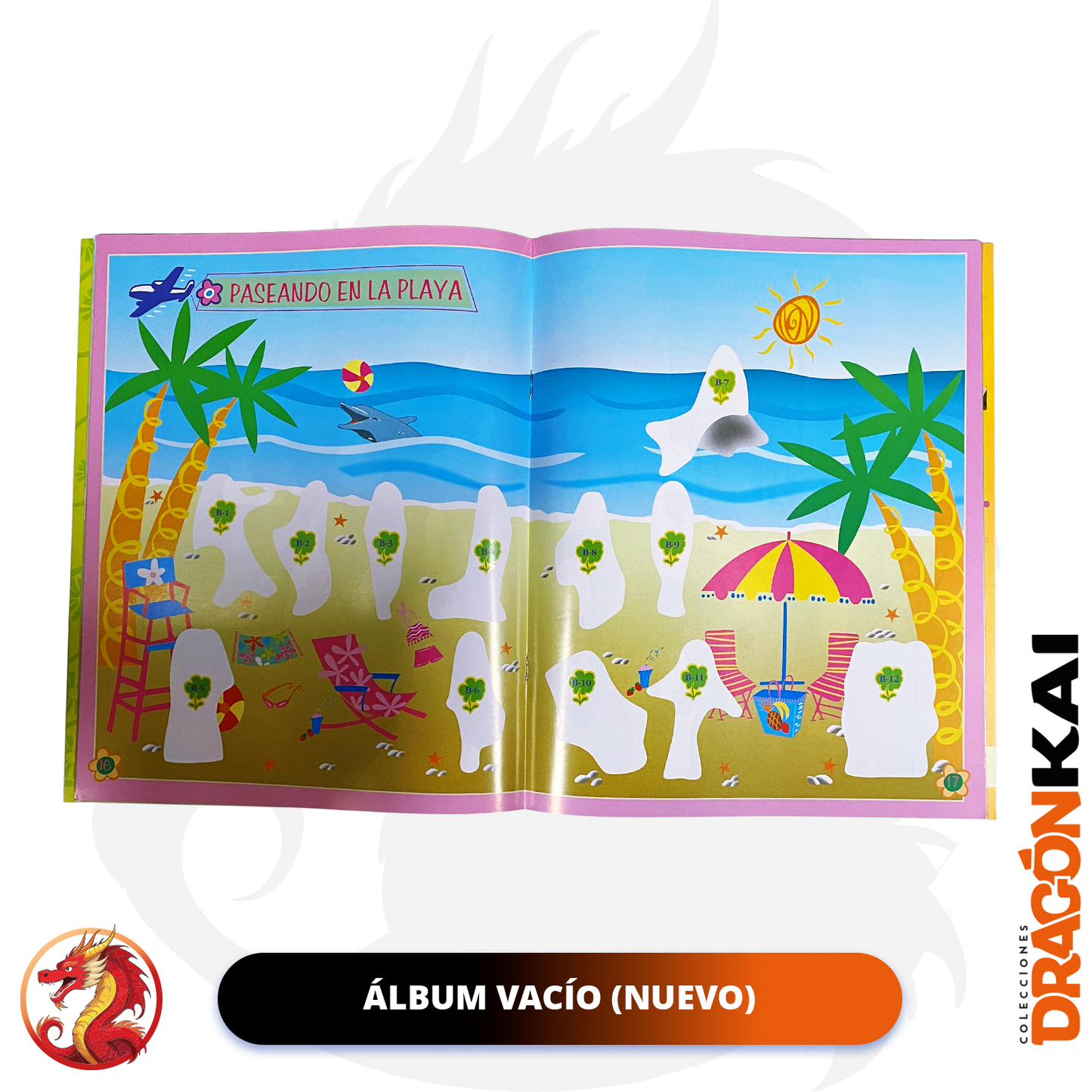 Álbum Barbie Trajes del Mundo (Re. Navarrete) + Set completo a pegar