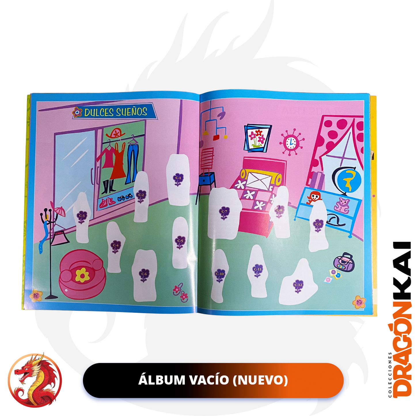 Álbum Barbie Trajes del Mundo (Re. Navarrete) + Set completo a pegar