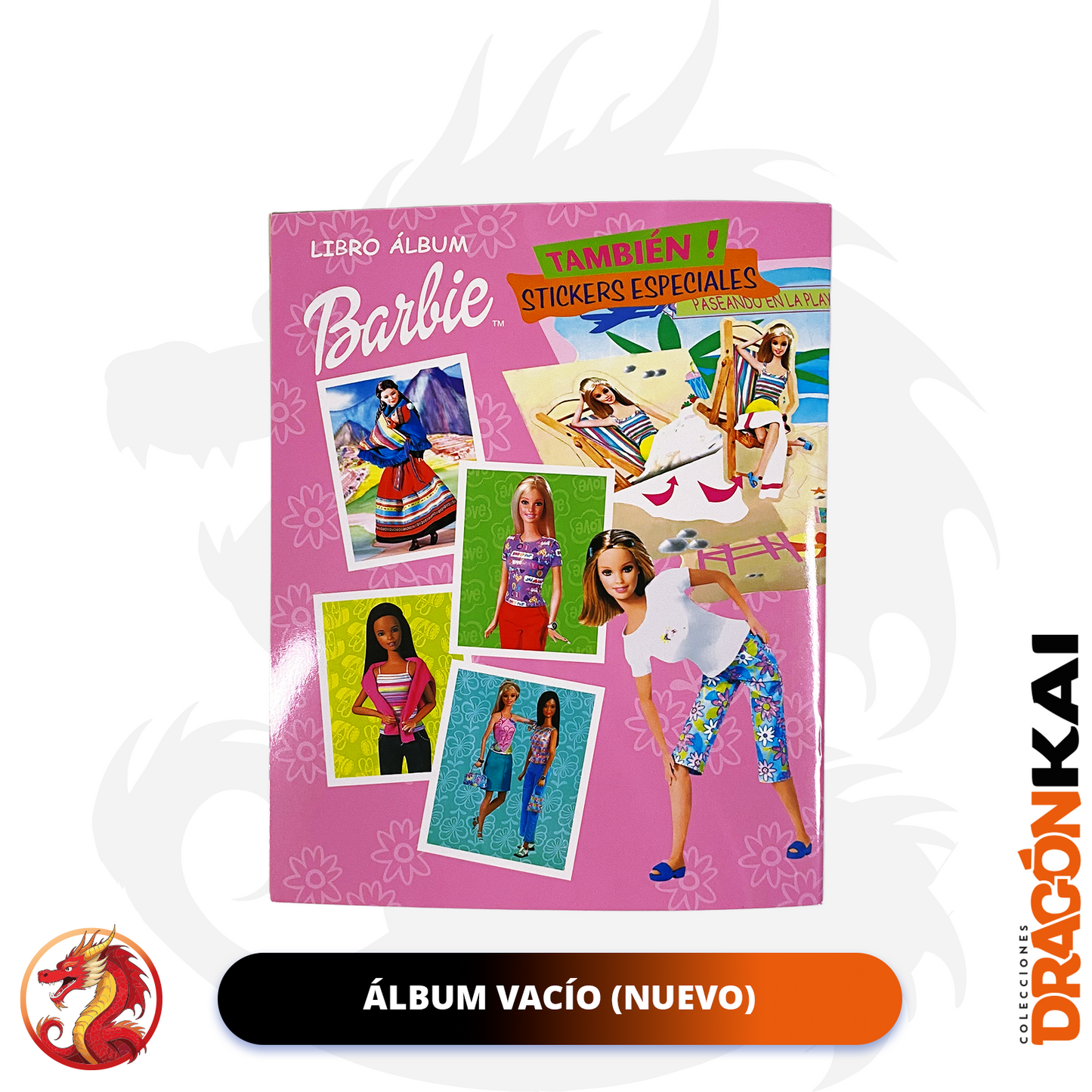 Álbum Barbie Trajes del Mundo (Re. Navarrete) + Set completo a pegar