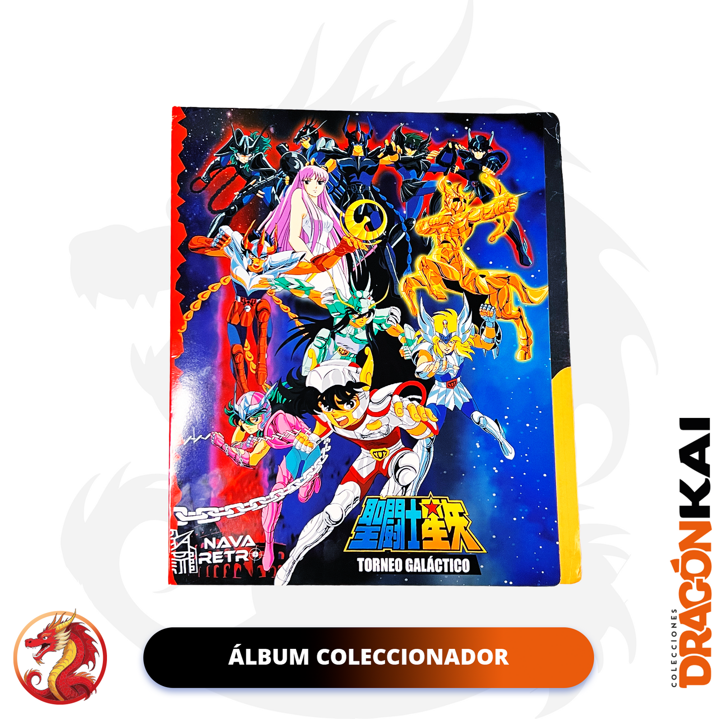 Tarjetas Caballeros del Zodiaco Vol. 1 - Torneo Galáctico | Set Completo + Coleccionador