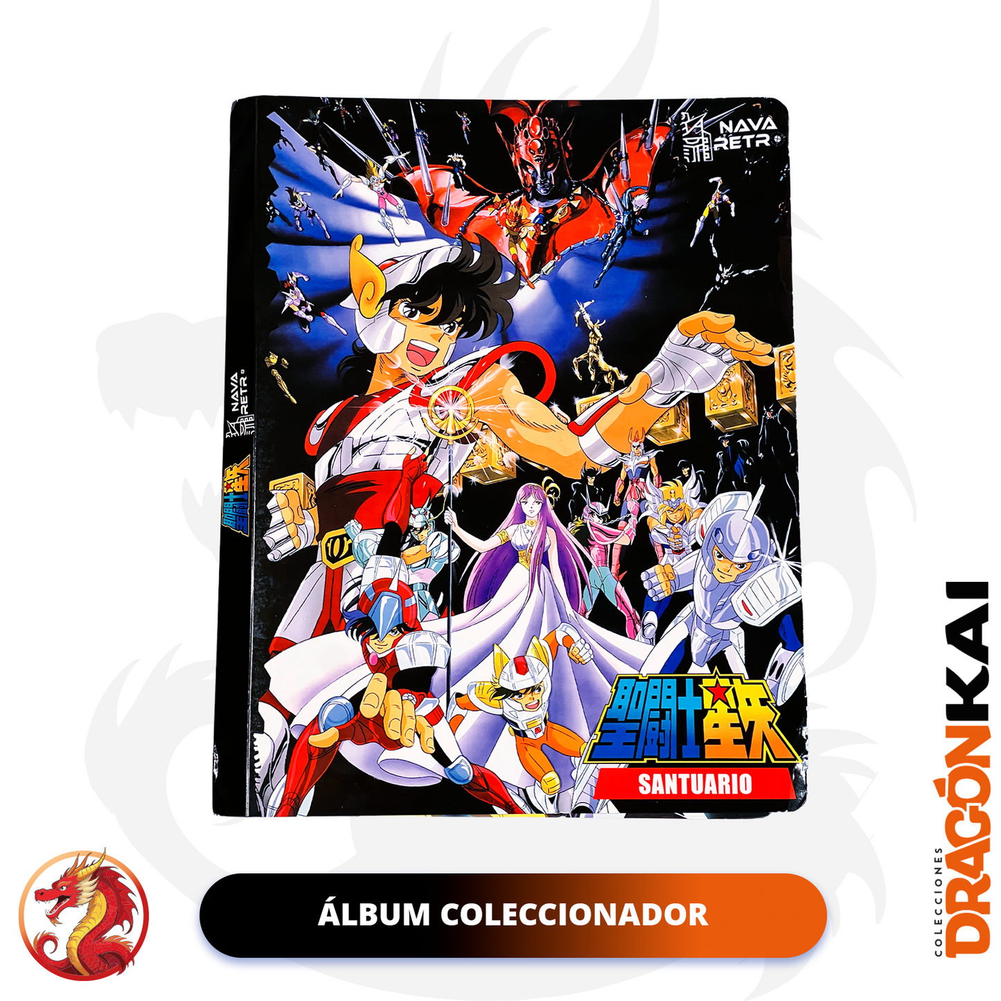 Tarjetas Caballeros del Zodiaco Vol. 2 - Saga del Santuario | Set Completo + Coleccionador