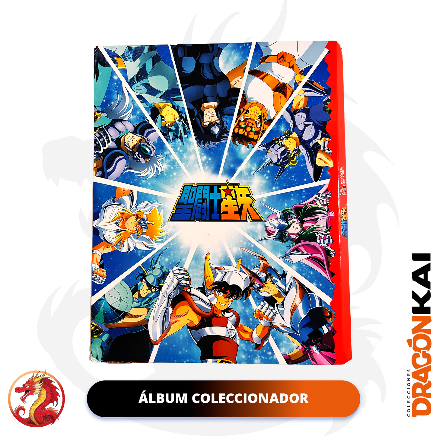 Tarjetas Caballeros del Zodiaco Vol. 1 - Torneo Galáctico | Set Completo + Coleccionador
