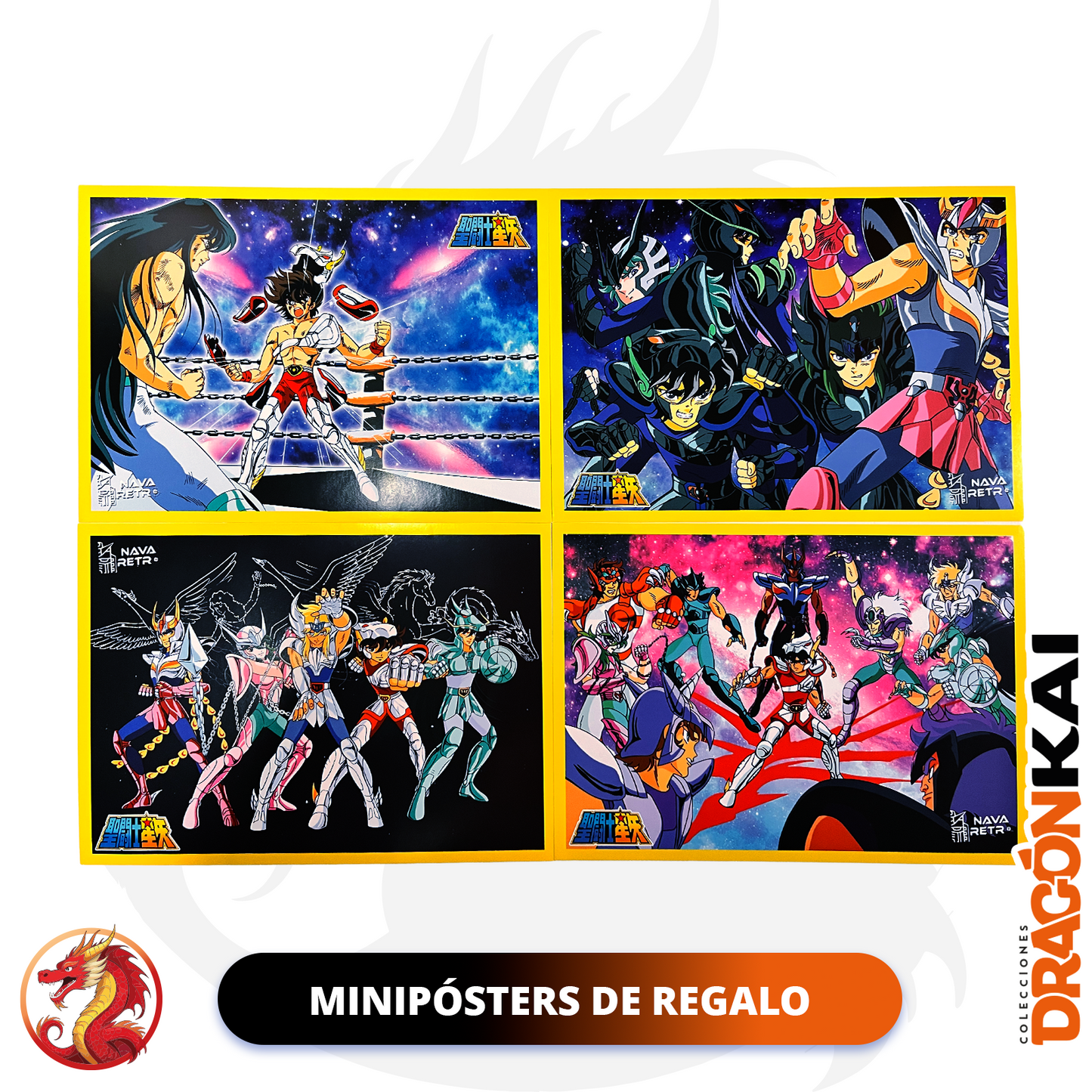 Tarjetas Caballeros del Zodiaco Vol. 1 - Torneo Galáctico | Set Completo + Coleccionador