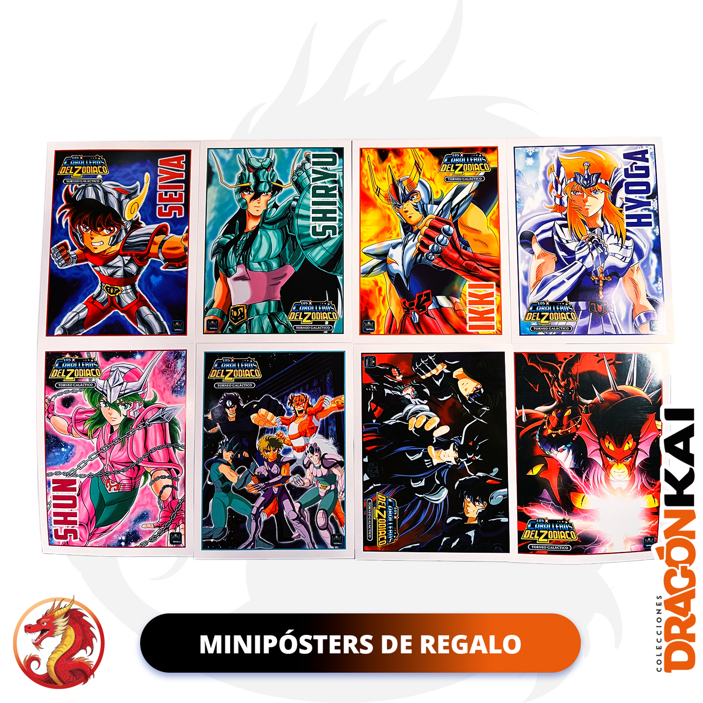 Álbum Caballeros del Zodiaco: Torneo Galáctico + Set completo a pegar