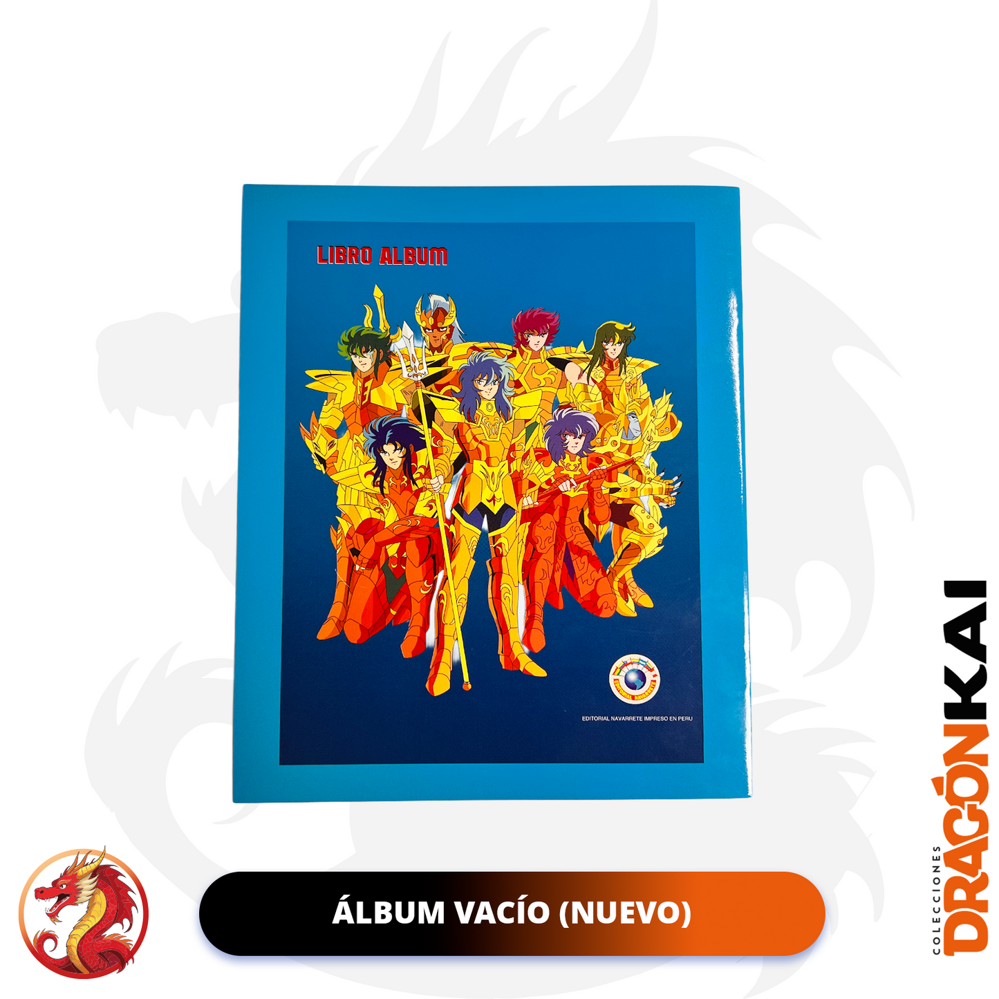 Álbum Caballeros del Zodiaco 2: Saga de Asgard (Re. Navarrete) + Set completo a pegar