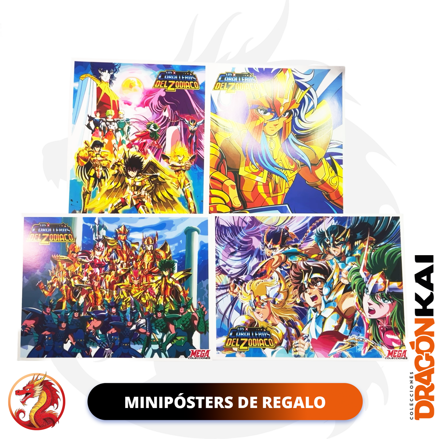 Álbum Caballeros del Zodiaco 3: Saga de Poseidón (Re. Navarrete) + Set completo a pegar