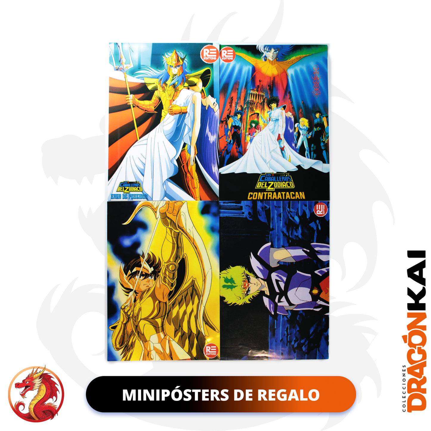 Álbum Caballeros del Zodiaco 3: La Película (Re. Salo) + Set completo a pegar