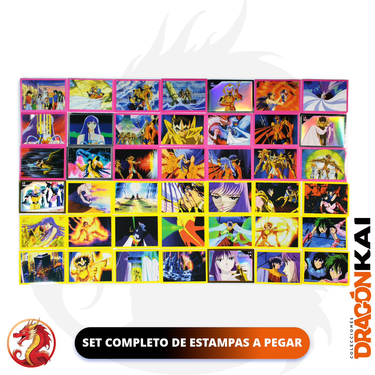 Álbum Caballeros del Zodiaco 3: La Película (Re. Salo) + Set completo a pegar