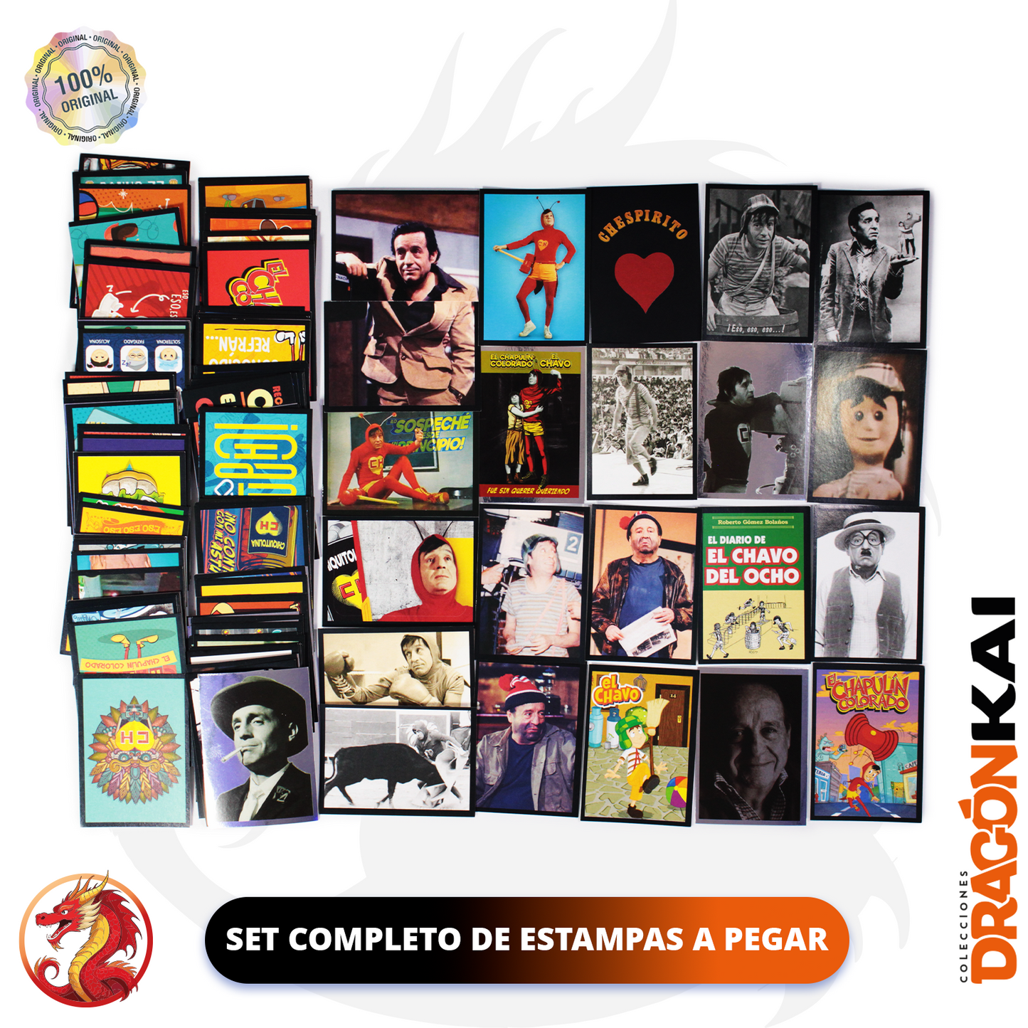 Álbum El Chapulín Colorado & El Chavo (Panini) + Set completo a pegar