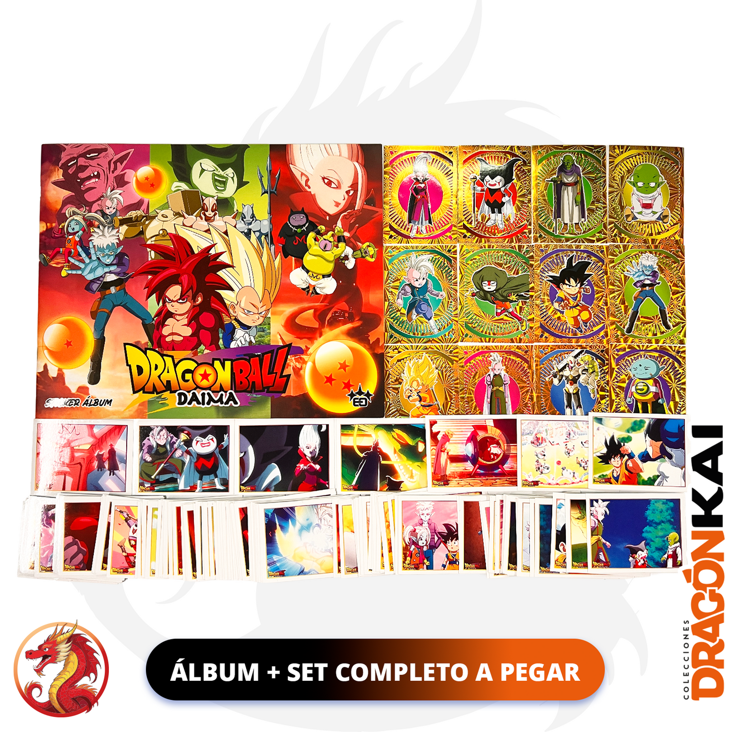 Álbum Dragon Ball Daima + Set completo a pegar