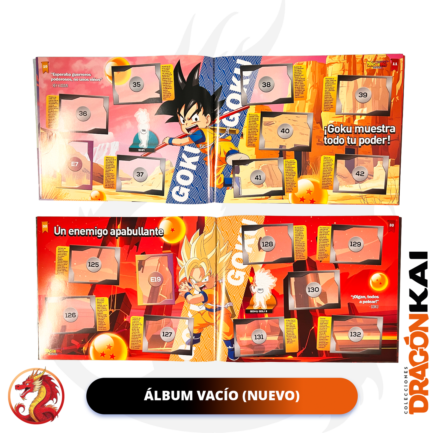 Álbum Dragon Ball Daima + Set completo a pegar