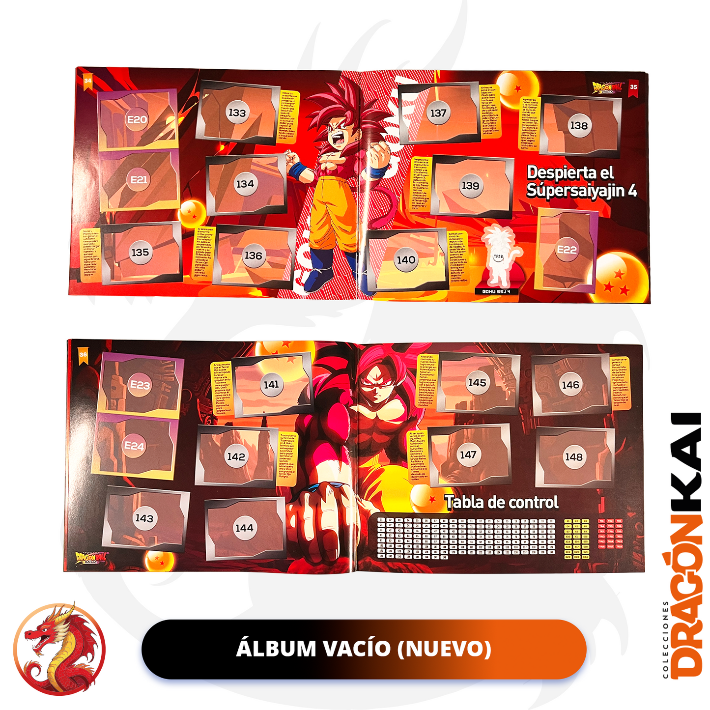 Álbum Dragon Ball Daima + Set completo a pegar