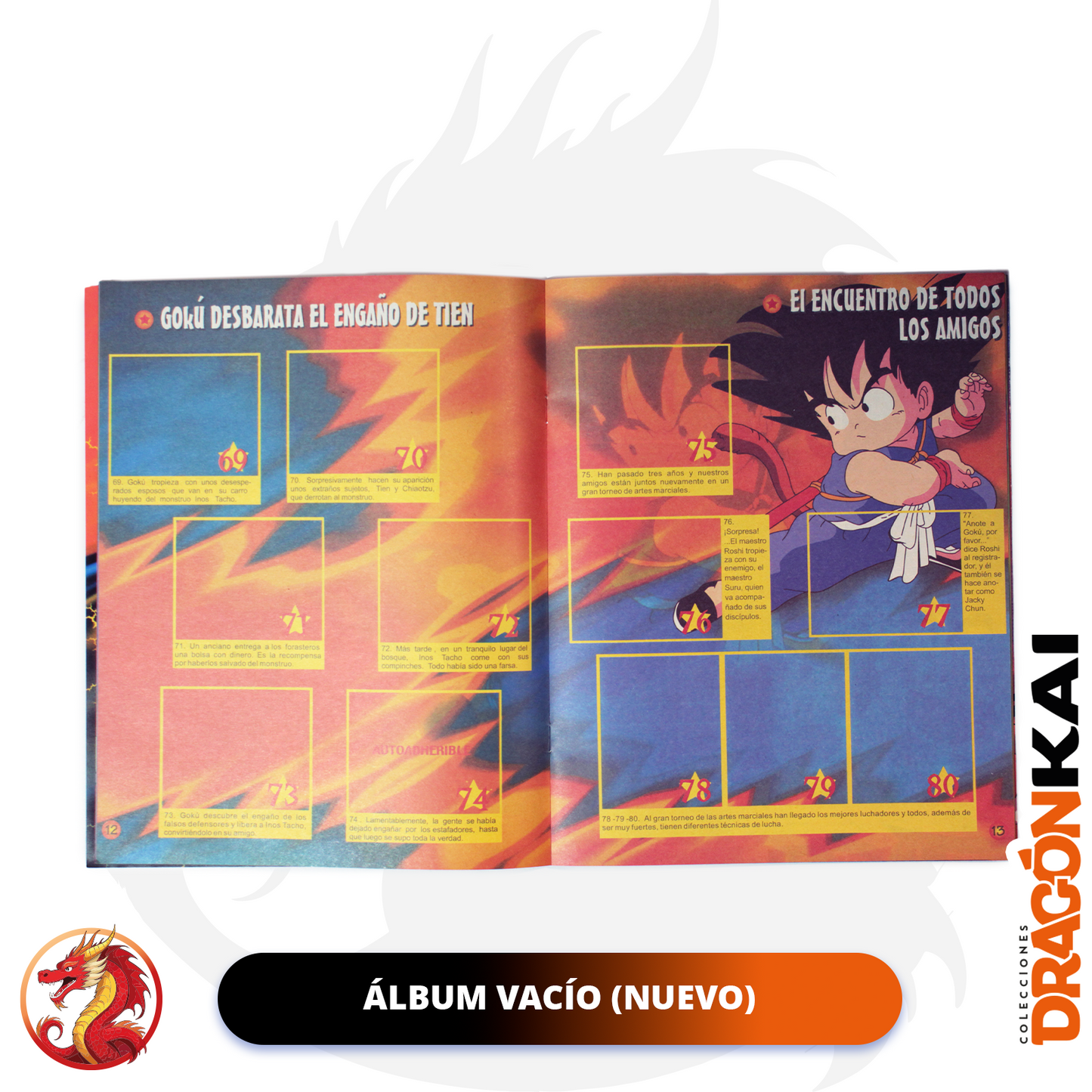 Álbum Dragon Ball 3 (Re. Navarrete) + set completo a pegar