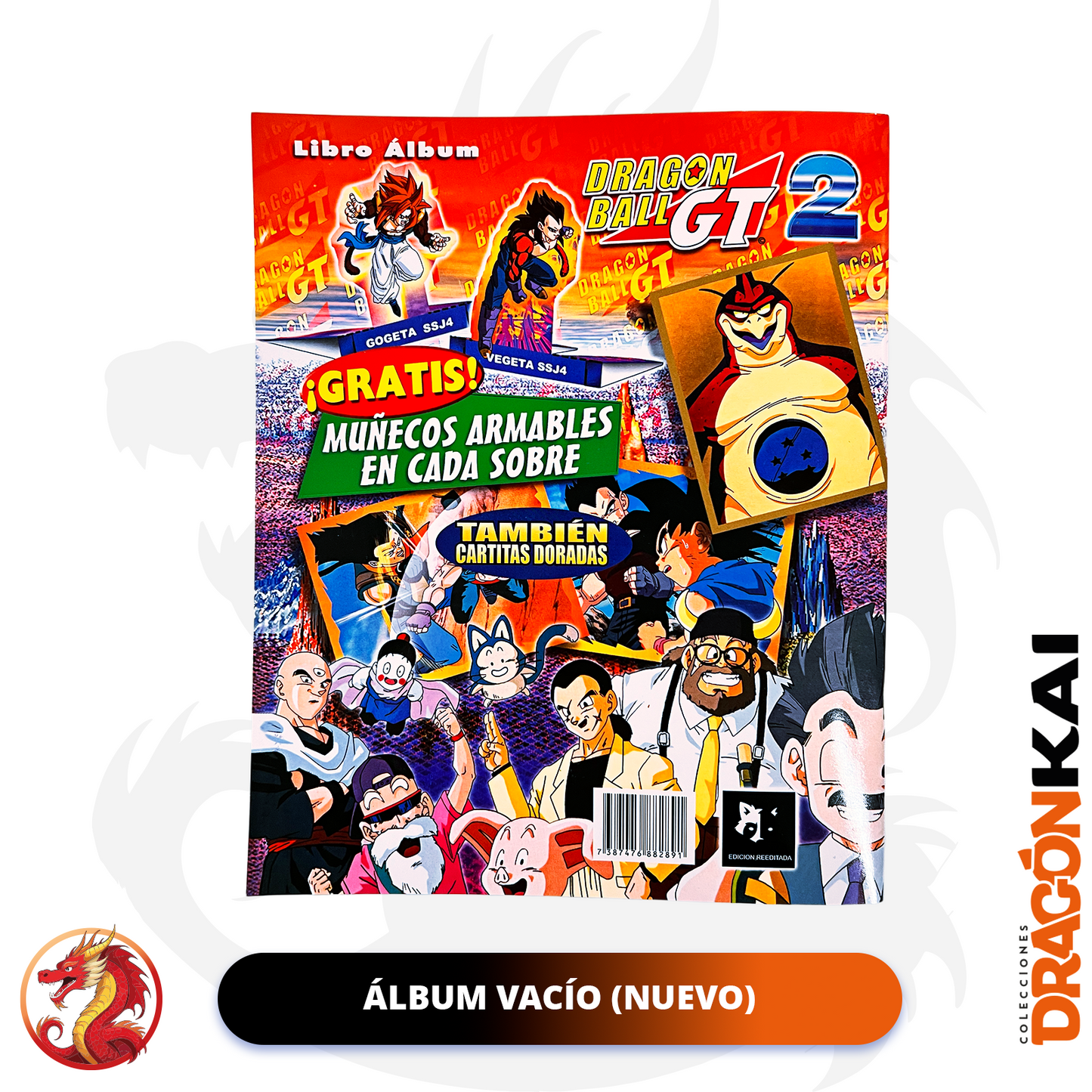 Álbum Dragon Ball GT 2 (Re. Navarrete) + Set completo a pegar