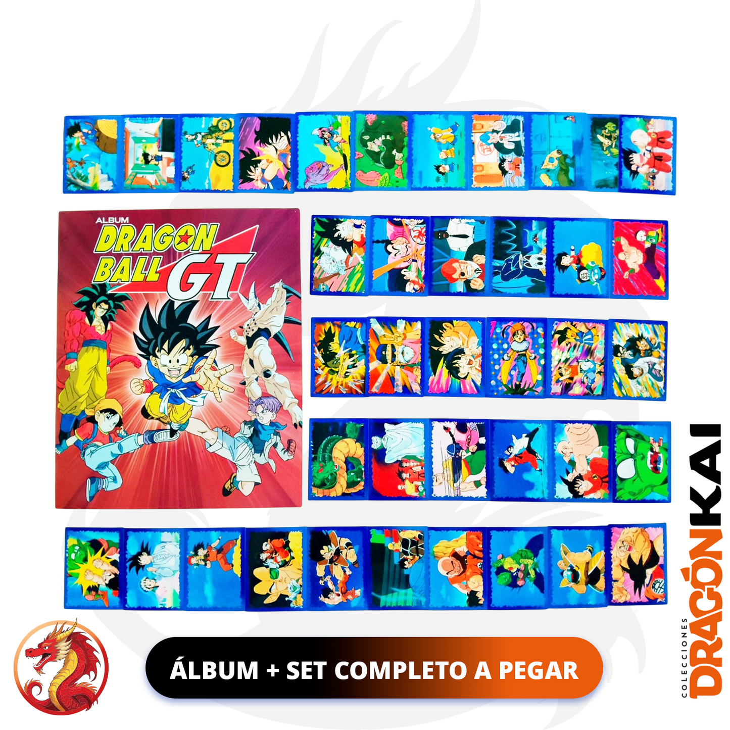 Álbum Dragon Ball GT (Re. Salo) + Set completo a pegar