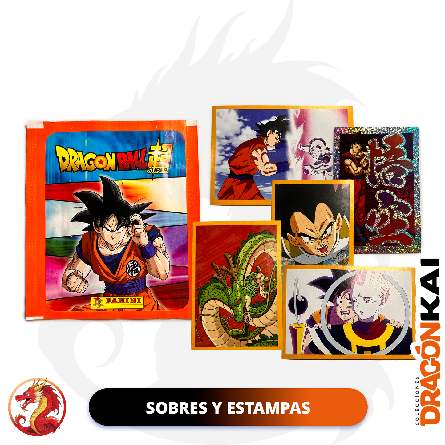 Colección Dragon Ball Super: Ultimate Warriors (Panini 2022). Álbum + Caja de 50 sobres
