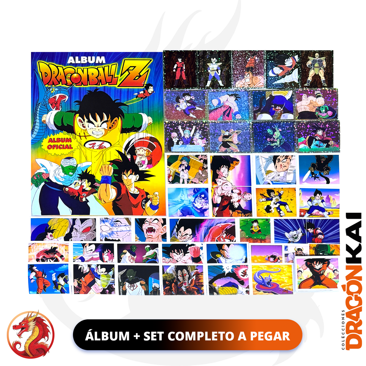 Álbum Dragon Ball Z (Re. Salo) + Set completo a pegar