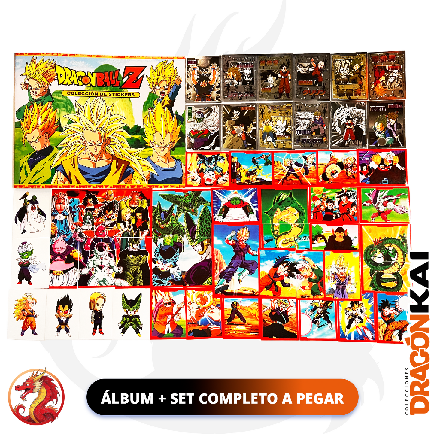 Álbum Dragon Ball Z (Re. Navarrete 2017) + Set completo a pegar