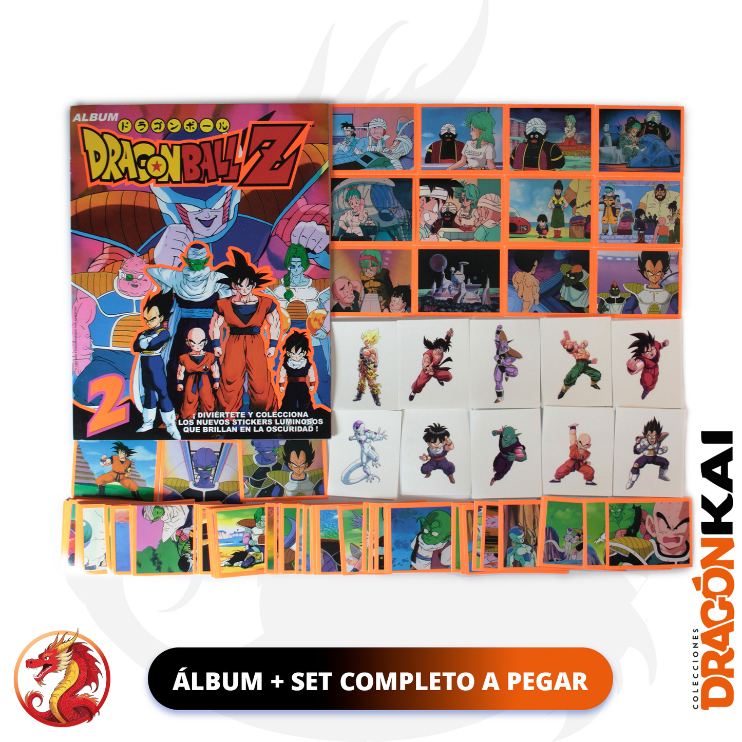 Álbum Dragon Ball Z2 (Re. Navarrete) + Set completo a pegar