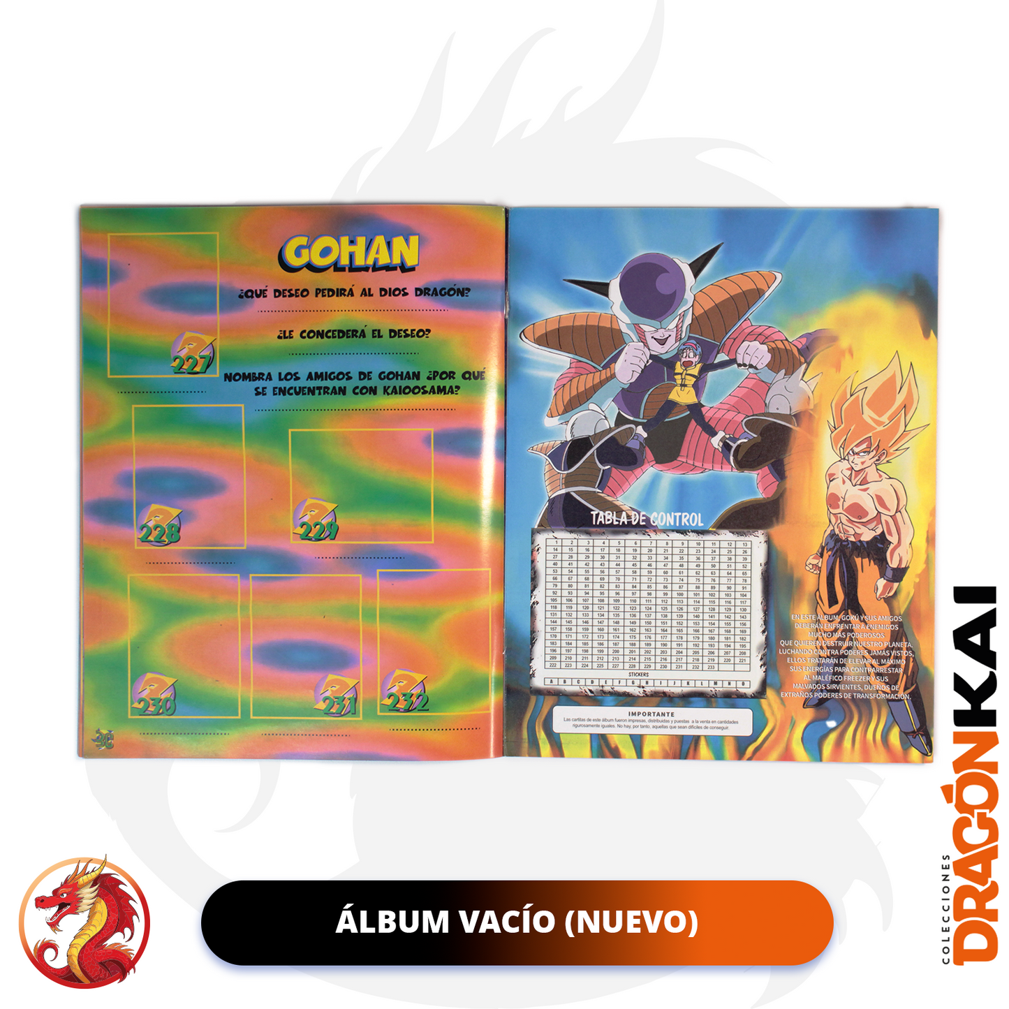Álbum Dragon Ball Z2 (Re. Navarrete) + Set completo a pegar