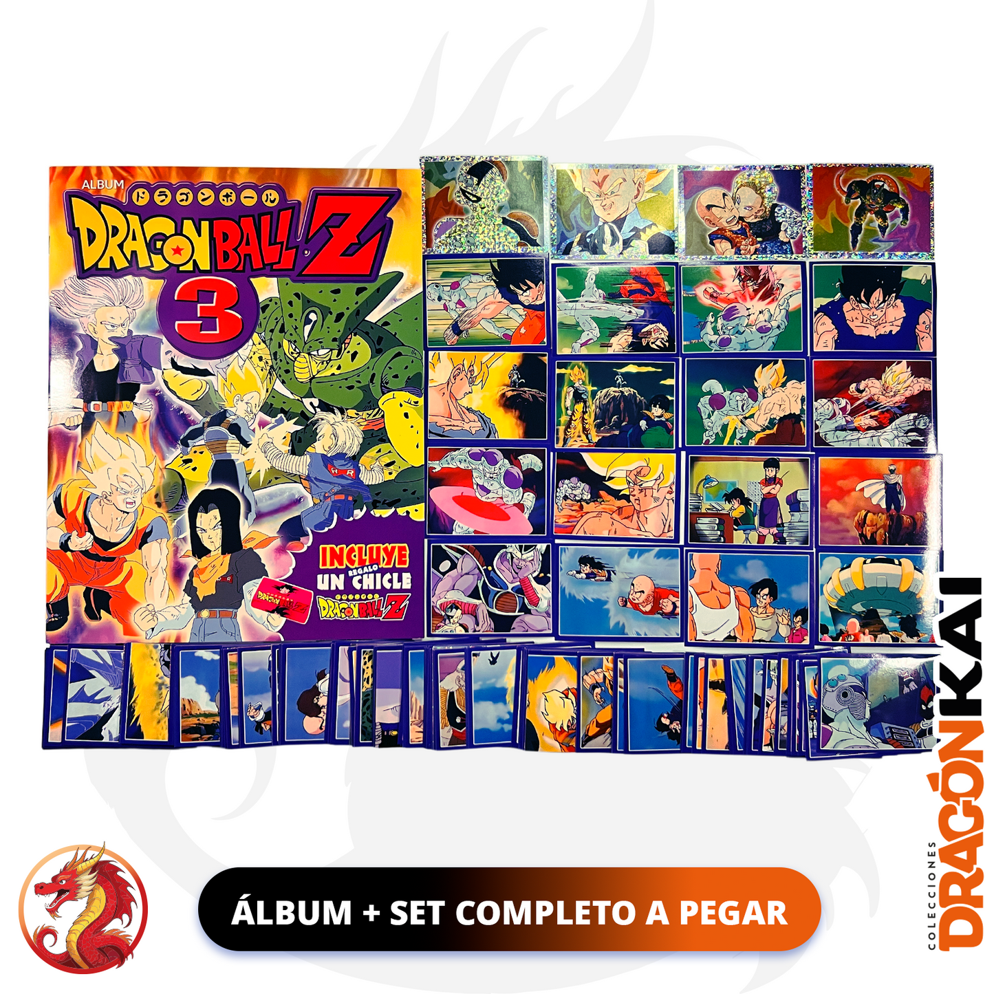 Álbum Dragon Ball Z3 (Re. Salo) + Set completo a pegar