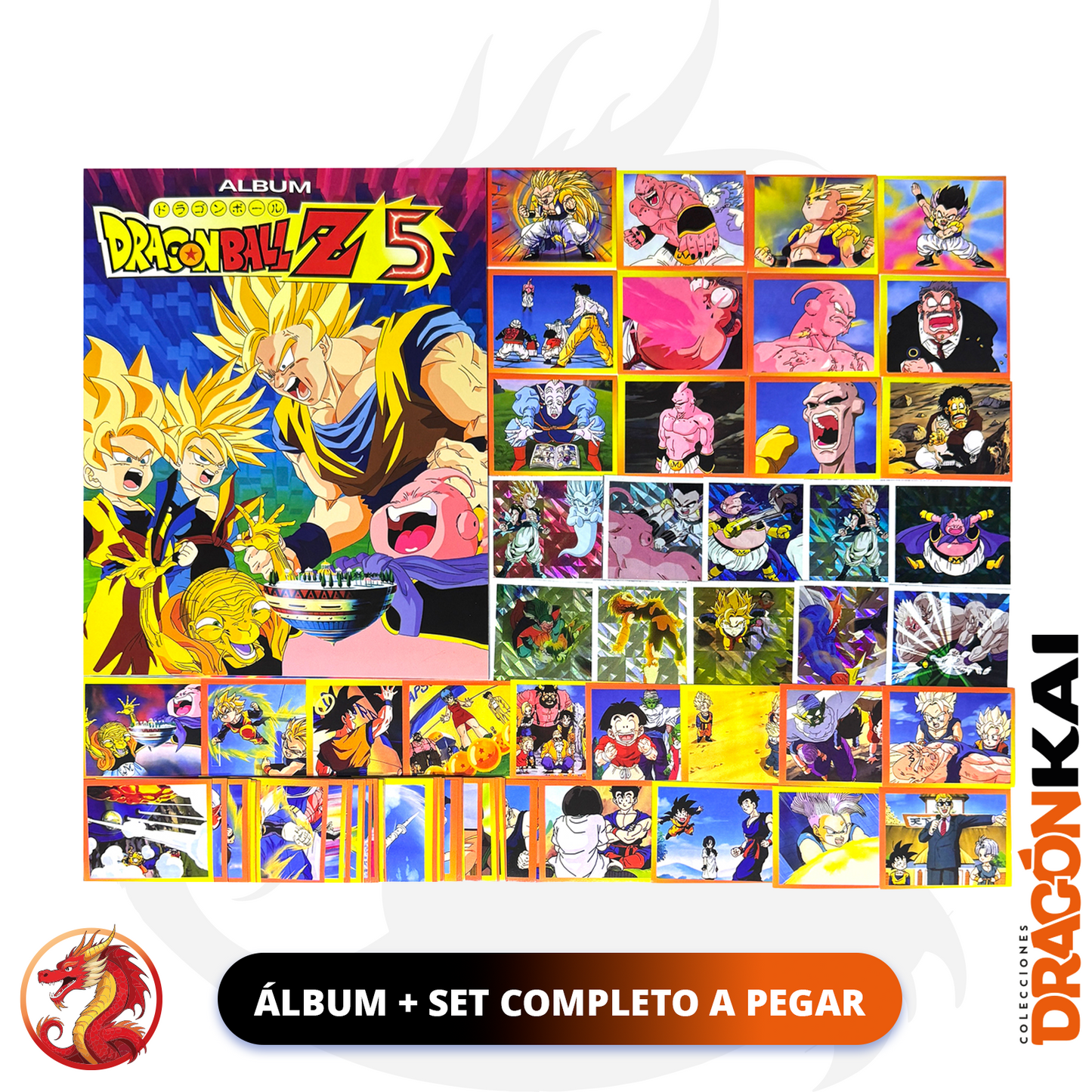 Álbum Dragon Ball Z5 (Re. Salo) + Set completo a pegar
