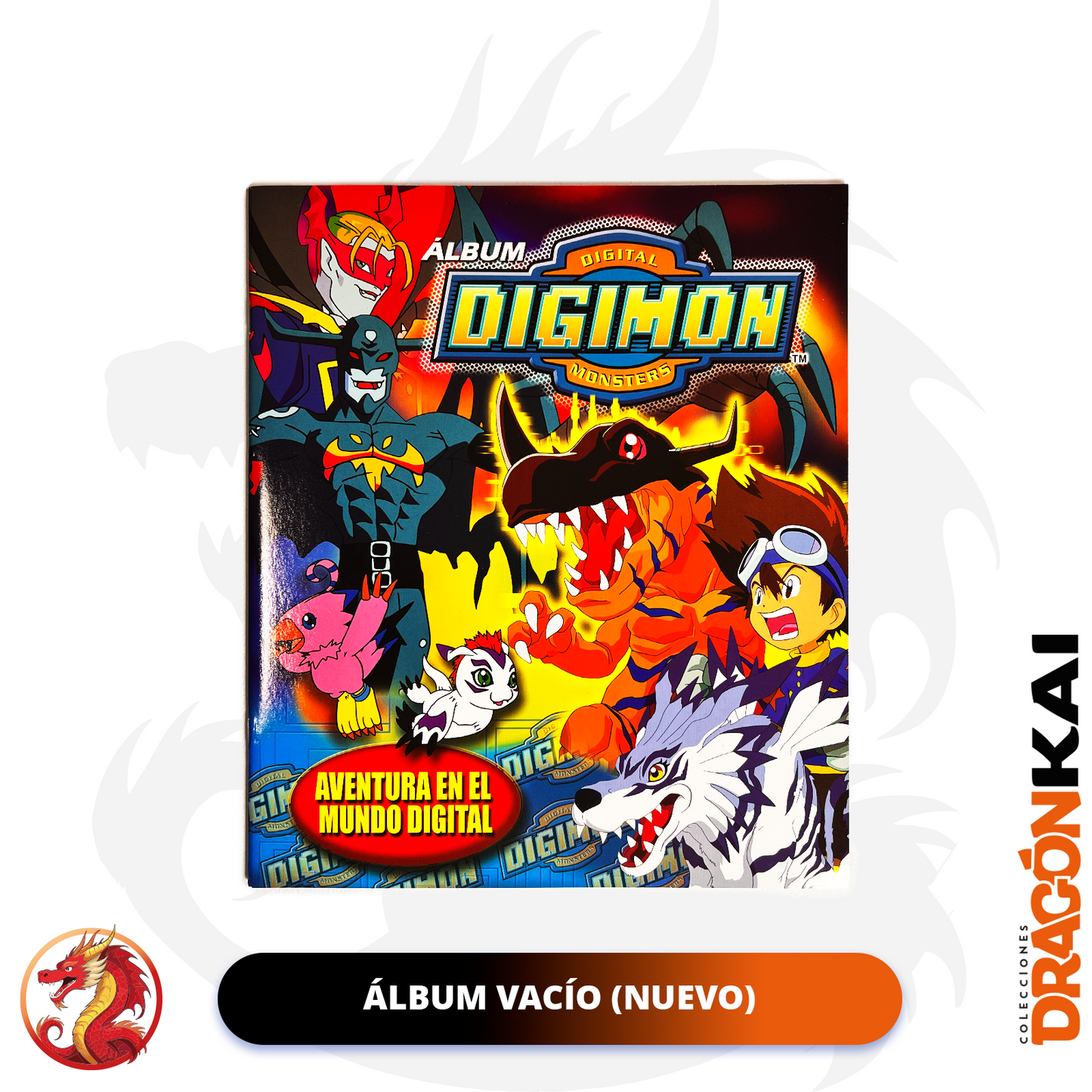 Álbum Digimon (Re. Navarrete) + Set completo a pegar
