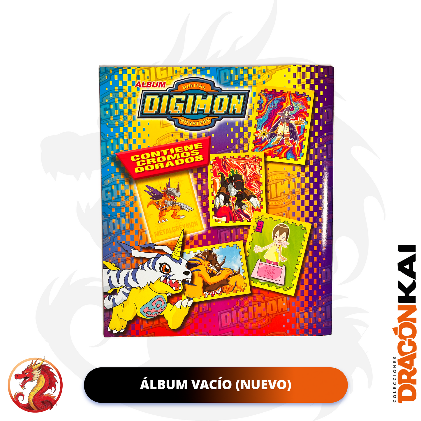 Álbum Digimon (Re. Navarrete) + Set completo a pegar