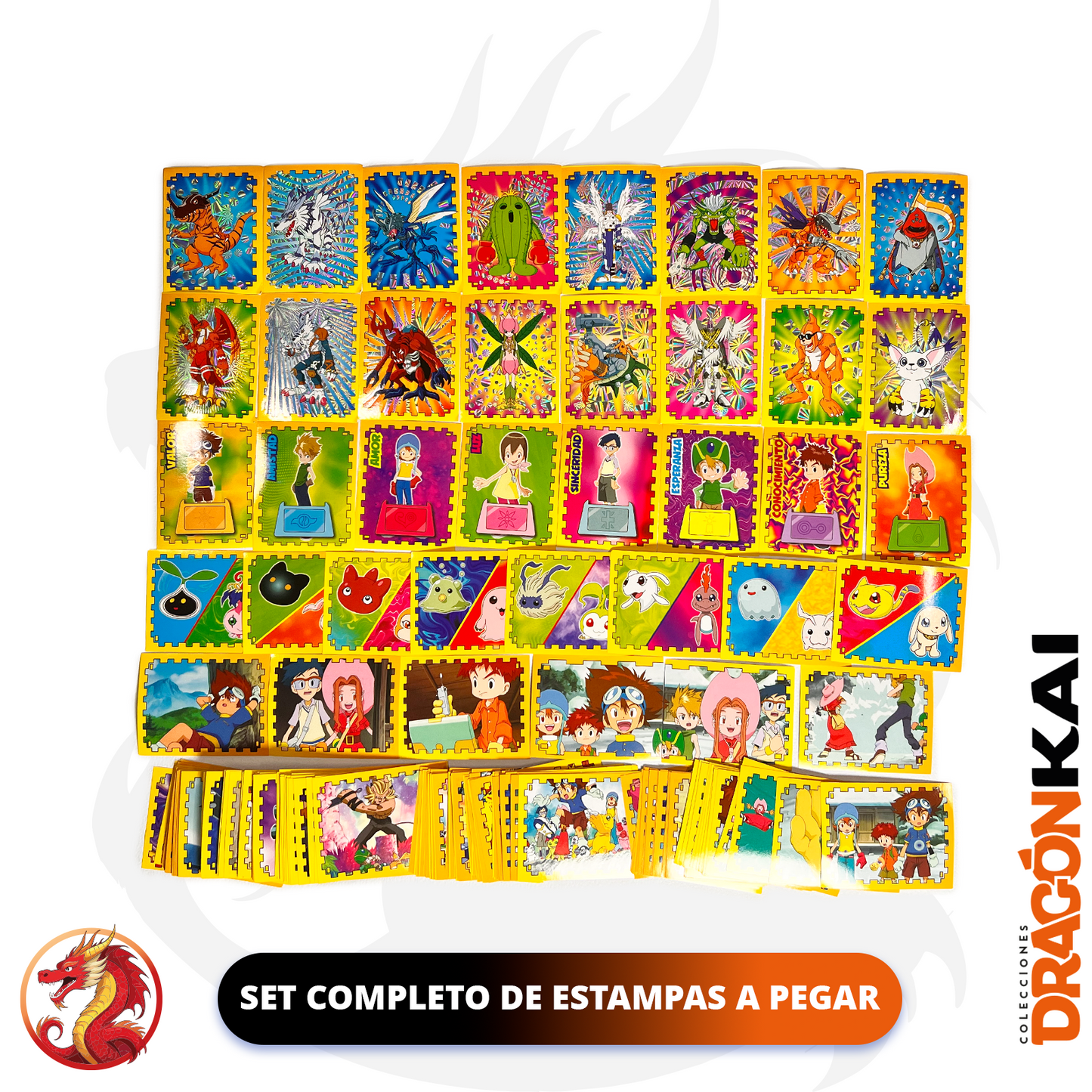 Álbum Digimon (Re. Navarrete) + Set completo a pegar