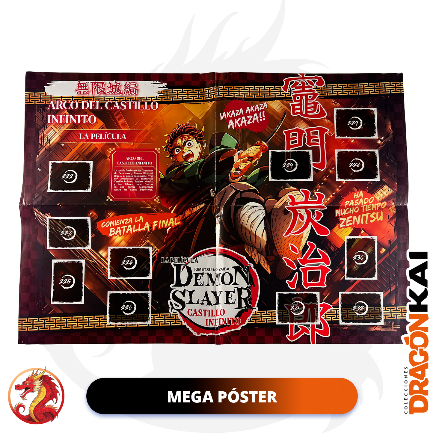 Álbum Demon Slayer: Saga completa + Set completo a pegar