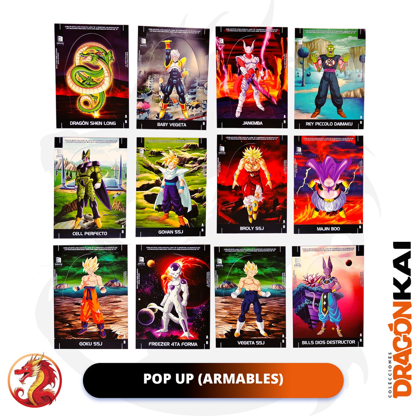Album Enciclopedia Dragon Ball + Set completo a pegar