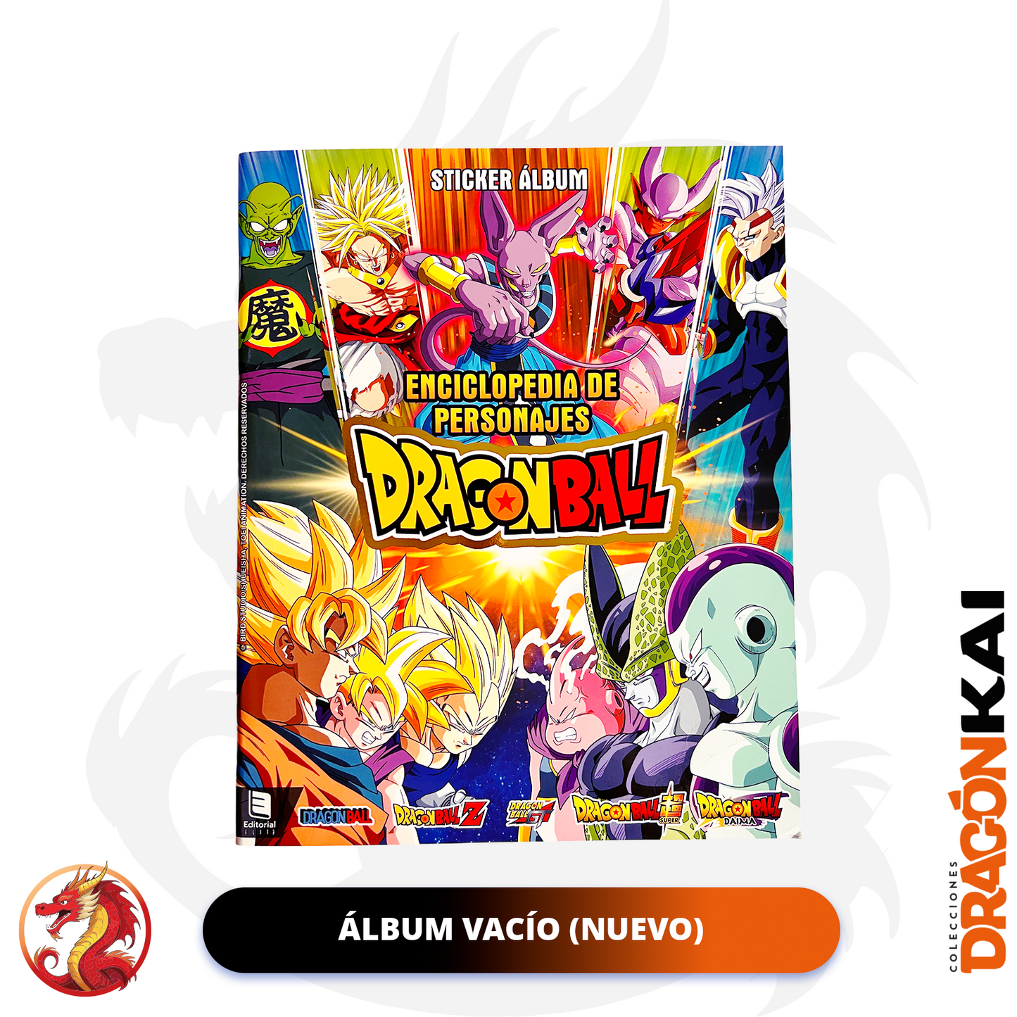 Pack: Enciclopedia Dragon Ball + Playera Dragon Ball | Portada 1996