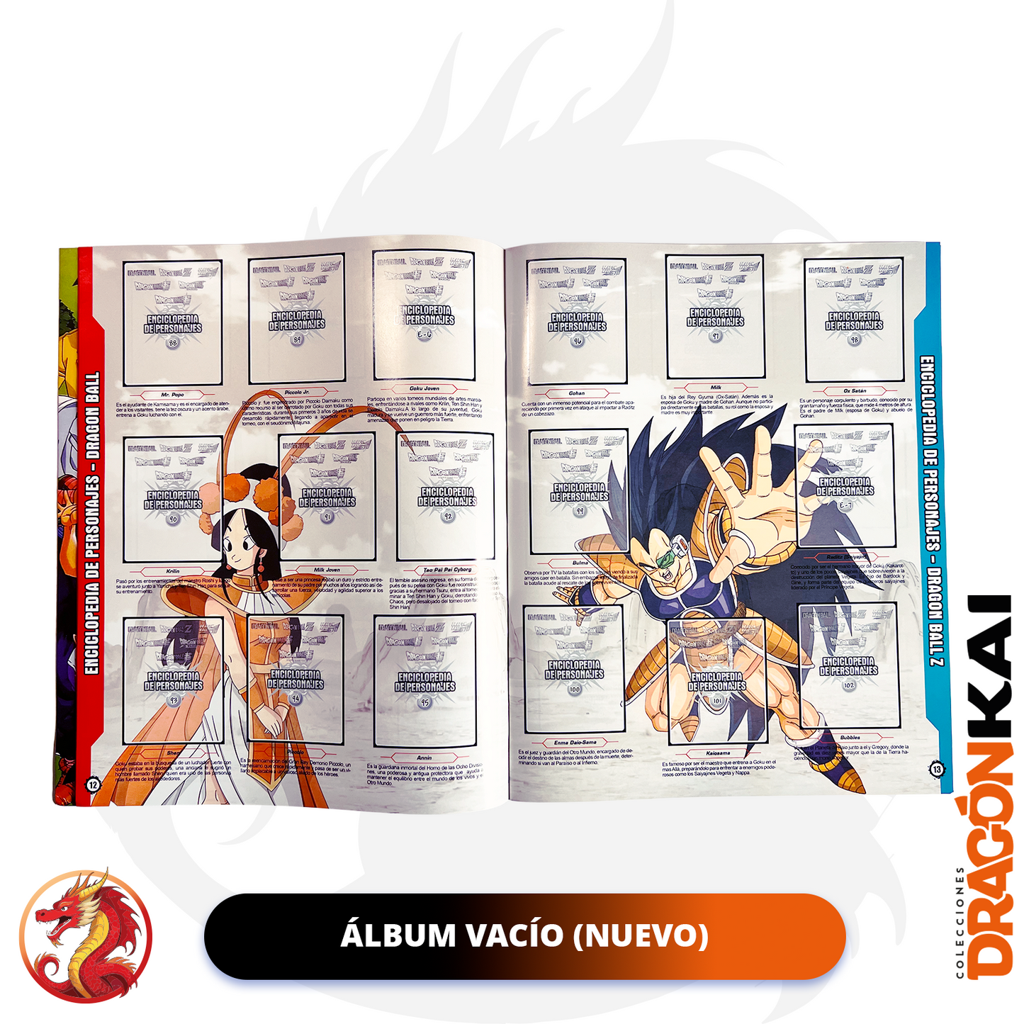 Album Enciclopedia Dragon Ball + Set completo a pegar