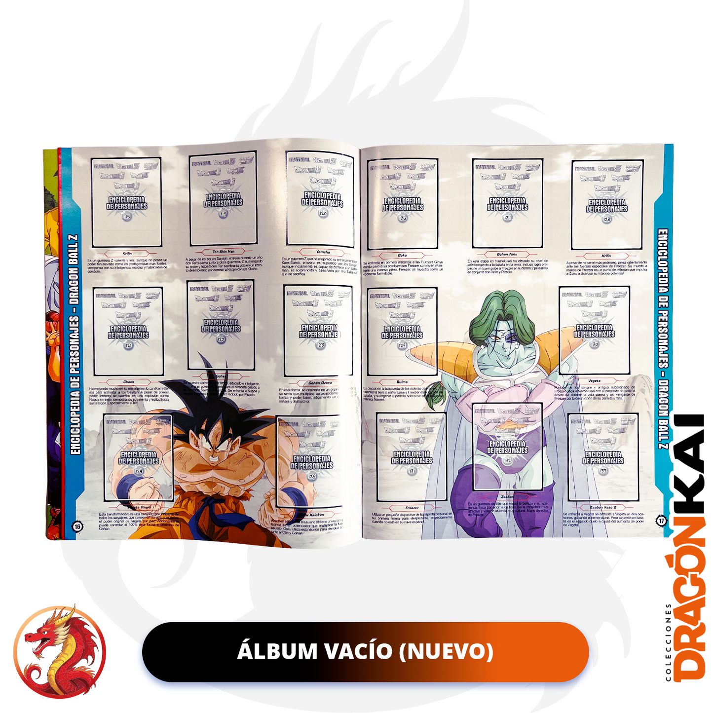 Album Enciclopedia Dragon Ball + Set completo a pegar