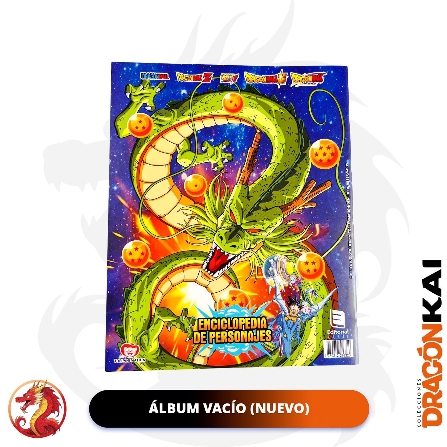 Album Enciclopedia Dragon Ball + Set completo a pegar