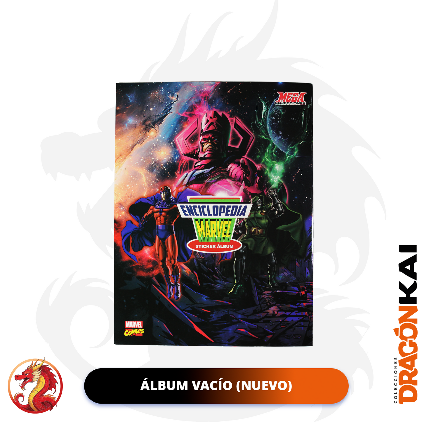 Álbum Enciclopedia Marvel + Set completo a pegar
