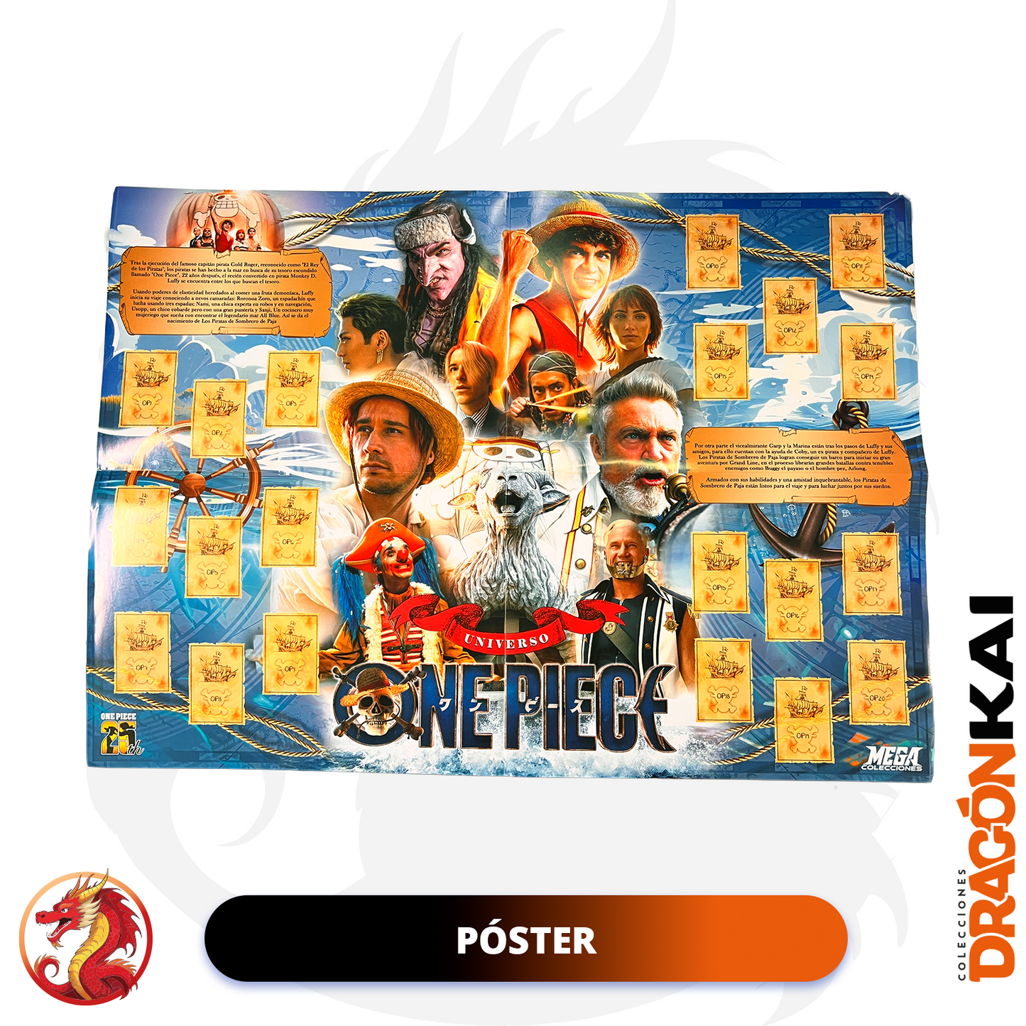 Álbum Enciclopedia Universe One Piece + Set completo a pegar