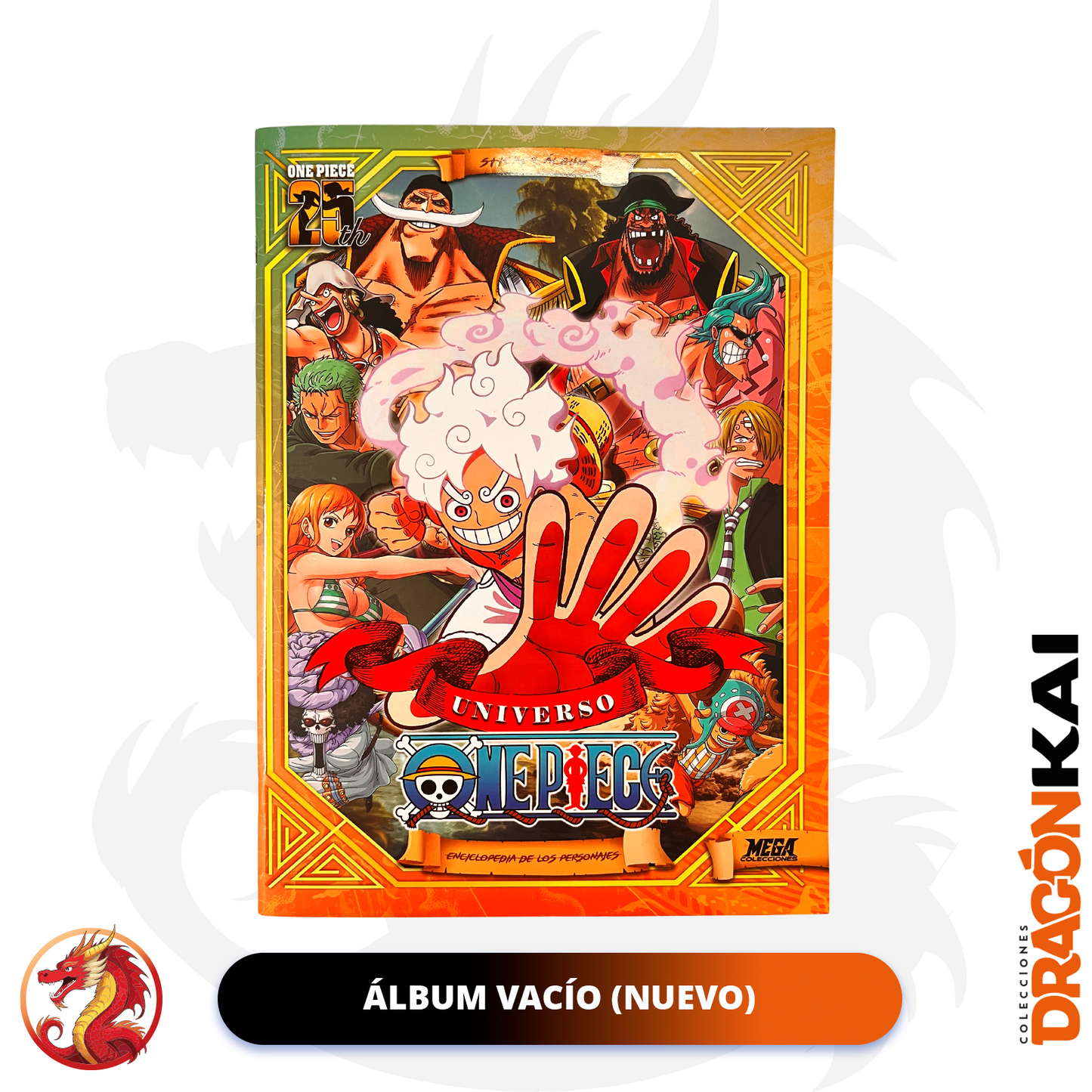 Álbum Enciclopedia Universe One Piece + Set completo a pegar