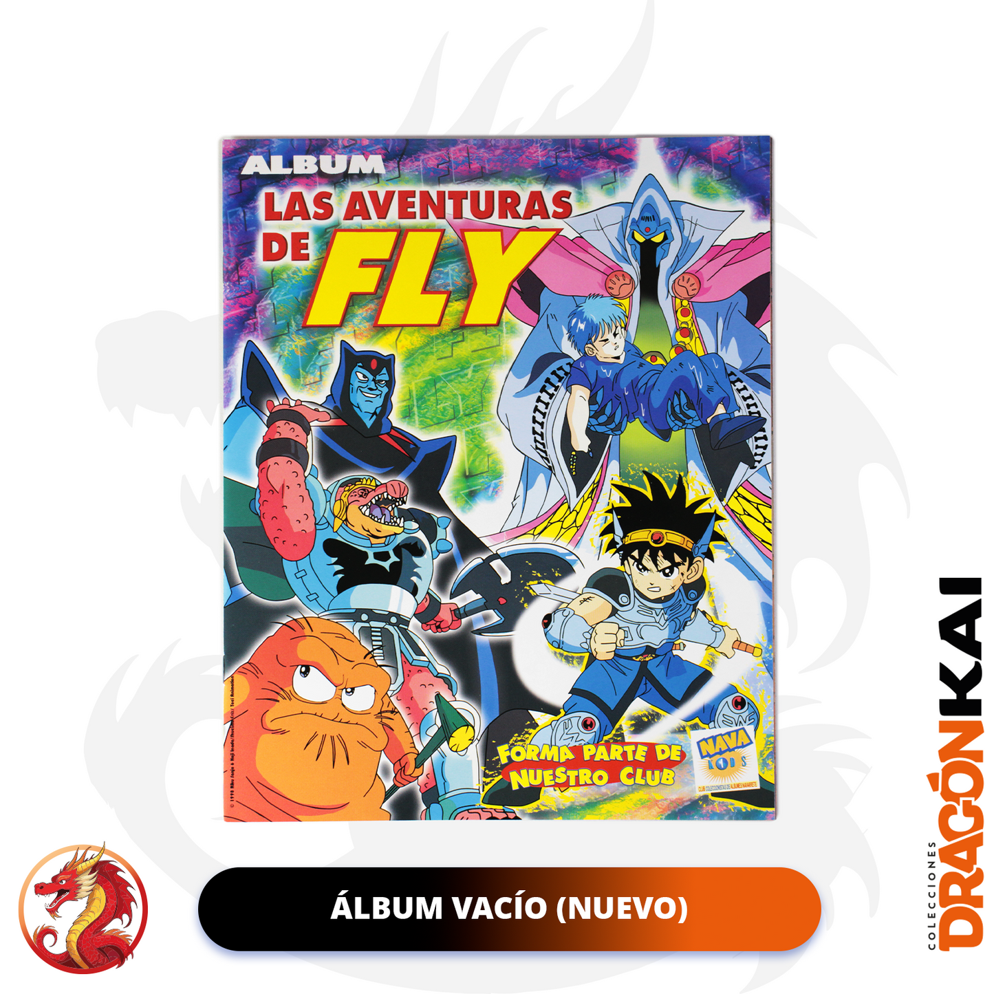 Álbum Las Aventuras de Fly (Re. Navarrete) + Set completo a pegar